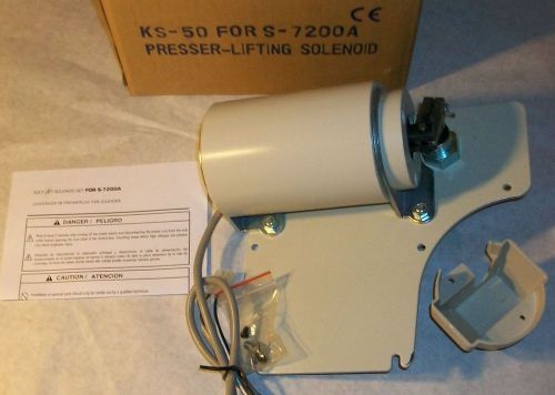 KS-50 PRESSURE/FOOT LIFTER SOLENOID BROTHER S-7200A INDUSTRIAL SEWING MACHINE