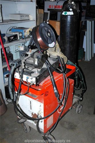 Westinghouse arc mig welding wire welder &amp; cart helmet tank tweco no 4 gun for sale