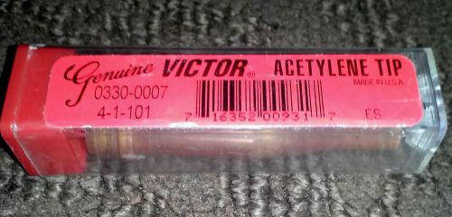 Victor acetylene torch tip 0330-0007 4-1-101 for sale