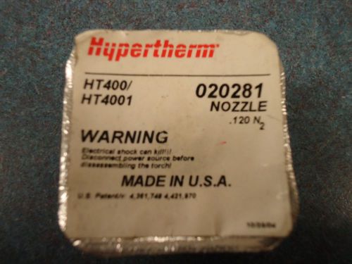 Hypertherm HT400 HT4001 020281 Nozzle (new)