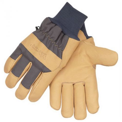 Revco Black Stallion 6LPK Pigskin Insulated Gloves, Impact Nylon Back, Large