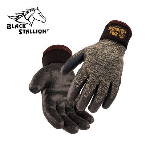 Revco  Black Stallion SK5-LP Nitrile Kevlar/Steel Blend Knit Gloves, Medium