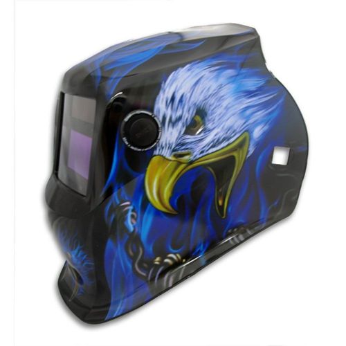 Fle new pro  welding/grinding helmet auto darkening mig tig arc eagle hood fle for sale