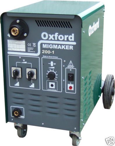 OXFORD MIGMAKER 200-1 MIG WELDER - Built in the UK
