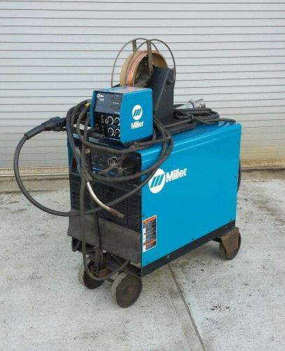 Miller deltaweld 652 with s-64 wire feeder for mig welding for sale