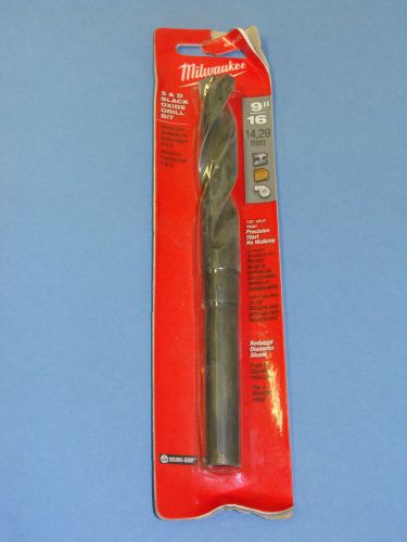 Milwaukee s&amp;d black oxide drill bit 48892740 new in box for sale
