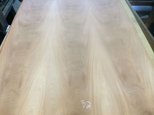 Wood veneer crotch mahogany 48x56 1pcs total 3-ply wood backed &#034;exotic&#034; crlm32 for sale