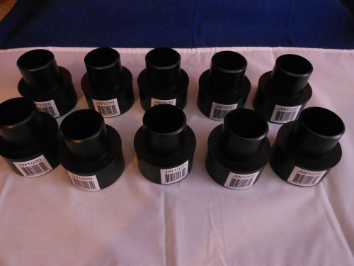 Jet woodworking  dust collector collecting system pipe reducer 3&#034; to 2&#034; 10 pack for sale