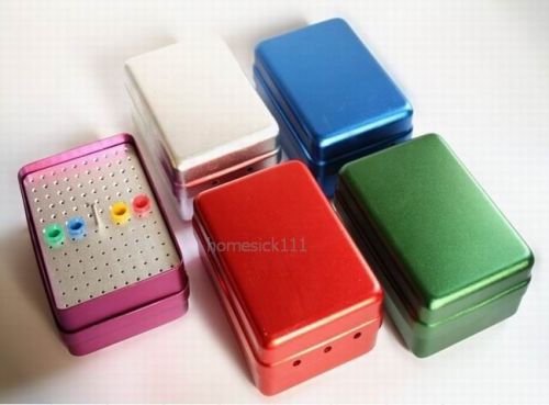New 120hole fg ra bur holder block percha points red blue silver purple green1pc for sale