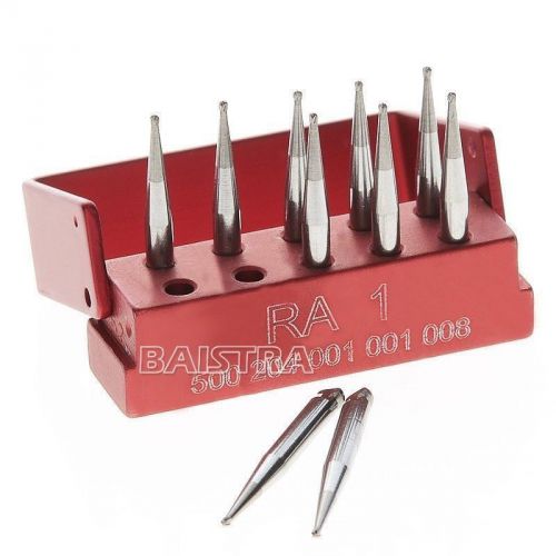 10PCS/Box Dental SBT Tungsten Steel Right Angle Burs RA1 for Low Speed Handpiece