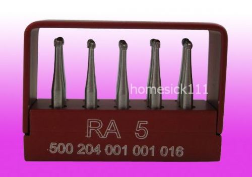New Dental SBT Tungsten Steel burs RA-5 For low speed Contra Angle 10pcs/box