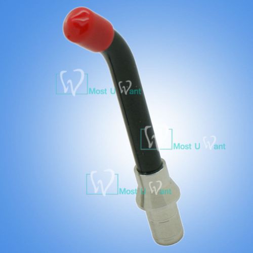 1pc Dental Black Curing Light Lamp Glass Straight Optic Guide Tip Rod 10mm SALE