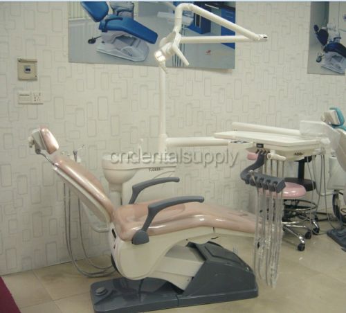 Dental chair unit equipment fda ce approved hard leather for sale