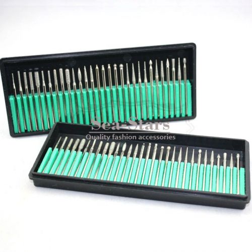 New 2 Boxes In All 60 Pcs Diamond Dental Burs Millers Tooth Drill Jewelers Sale