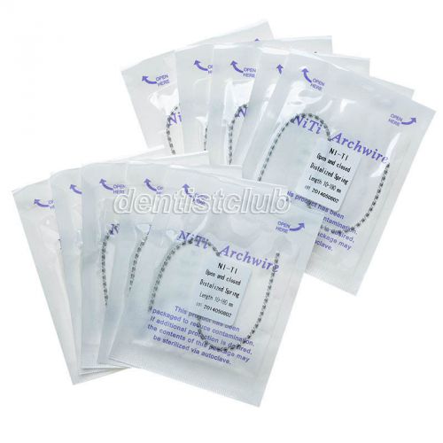 10 pack new Dental Orthodontic Open and close Distalized Niti Spring 1pc/pk sale