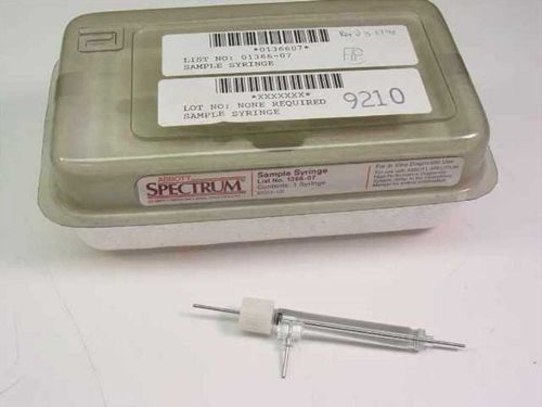 Abbott  Spectrum Reagent Syringe 1366-07
