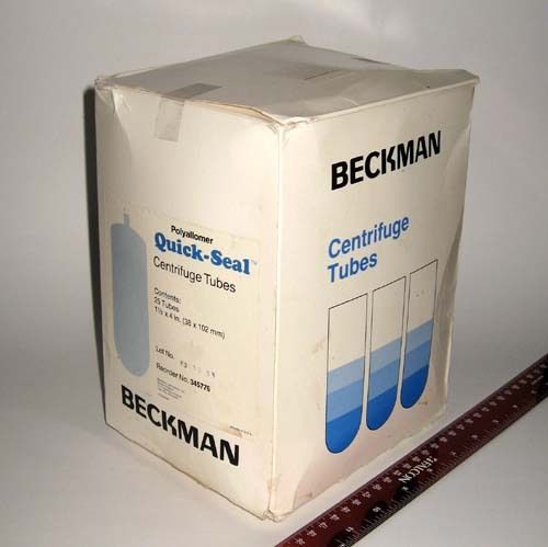 $195 Value 25/Pack of Beckman 100 mL Quick-Seal Centrifuge Tubes (a)