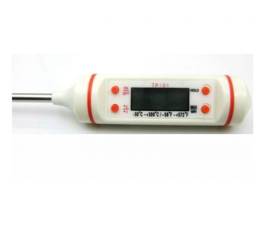 1pcs digital readout probe-type 55mm thermometer for home use food drink fruit