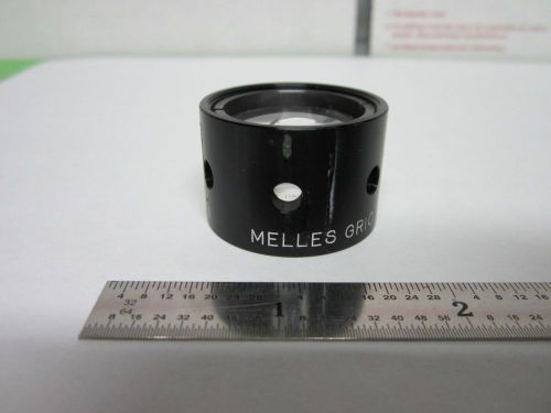 Optical melles griot lens convex concave 01-cmp-109  laser optics bin#3k-p-22 for sale