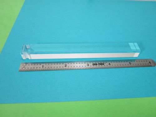 Optical rare truncated glass rod bar laser optics as pictured bin#b6-12 for sale