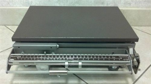 John chatillon &amp; sons new york portable beam bench platform scale pbb-52-t lbs for sale