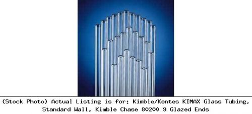 Kimble/Kontes KIMAX Glass Tubing, Standard Wall, Kimble Chase 80200 9 Glazed