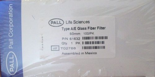 FILTERS TYPE A/E GLASS FIBER FILTER CHEMISTRY CHEMICAL FILTER box of 100 61632