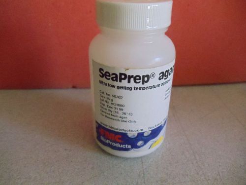 1 Bottle FMC SeaPrep Agarose, 25g.