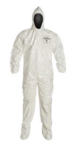 SL122BWH3X00 DuPont 3X White Tychem SL Chemical Protection Coveralls. (2 Each)