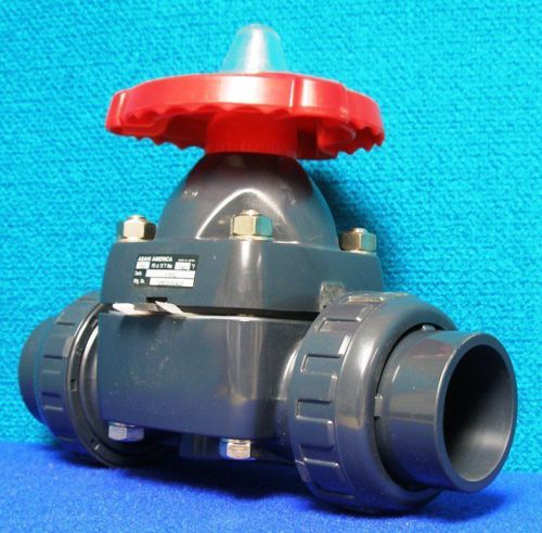 25mm - 1&#034; pvdf ppg socket true union diaphragm valve type 14 for sale