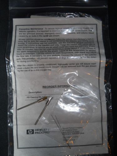 Hewlett Packard Agilent Flame Ionization Detector Cleaning Kit, 9301-0985