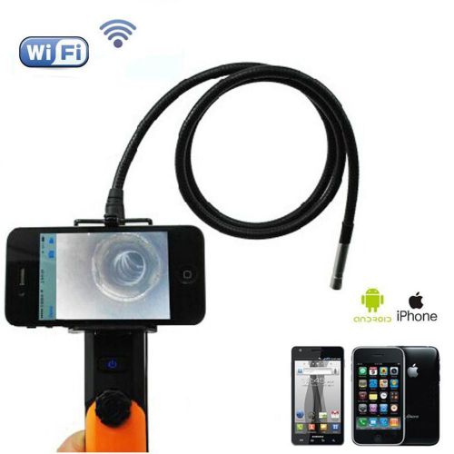 HD Wifi Wireless Video borescope Endoscope Inspection tool Snake Camera 1.0 MP