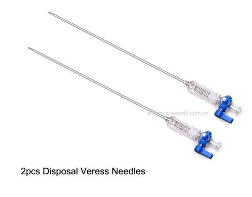 2pcs Disposal Veress Needles Laparoscopy Brand New