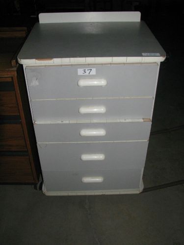 Rolling 5 drawer cart with built in vacuum pump for sale