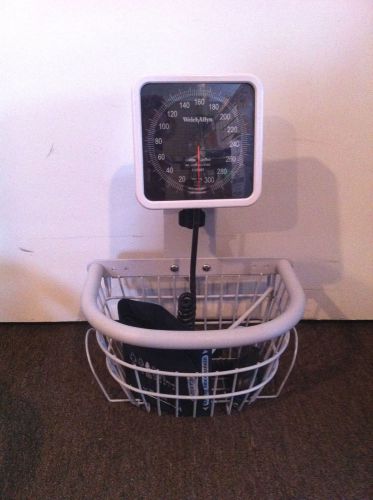 Welch allyn 767 blood pressure unit w/ basket for sale