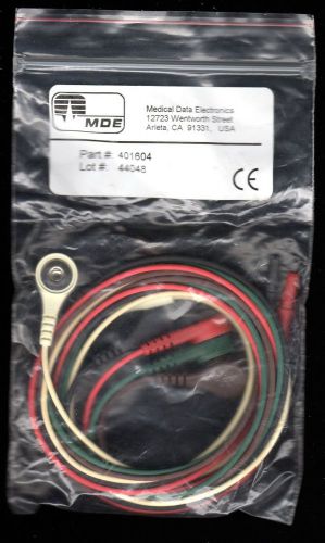 NEW MDE ECG EKG HEART PATIENT MONITOR CABLE 5 lead set