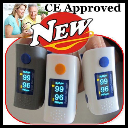 CE true color Fingertip Pulse Oximeter, Blood Oxygen, PR, SPO2 monitor+OLED Show