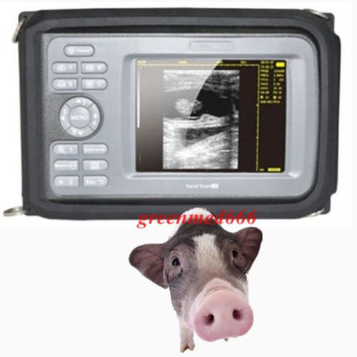 Vet veterinary digital palmsmart ultrasonic scanner +convex probe vet pregnancy for sale