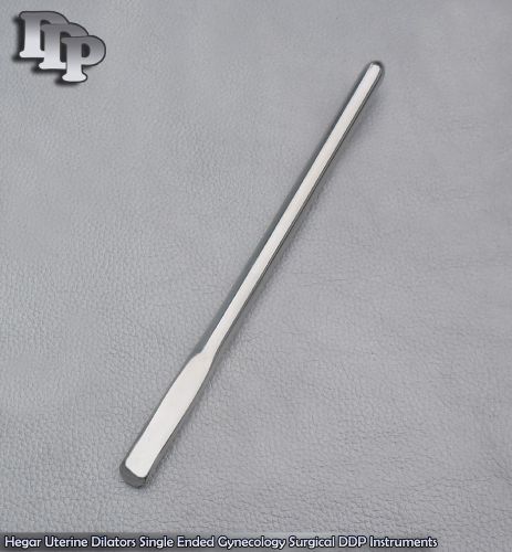 Hegar Uterine Dilators Single Ended 11 mm Surgical Gynecology DDP Instruments