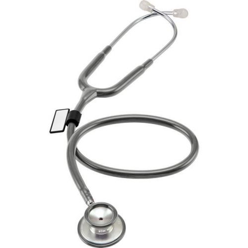 Mdf® acoustica  xp stethoscope latex free, adult grey for sale