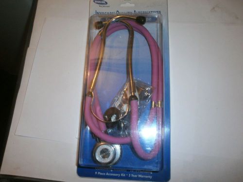 NIP Invacare Sprague Physician Stethoscope 9 piece Accessory kit 22&#034; medical