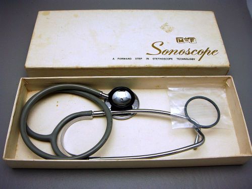 Vintage Misdom Frank Sonoscope Medical Stethoscope In Box Germany