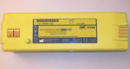 Lot of nine {9} powerheart aed g3 intellisense batteries mpn 9146 for sale