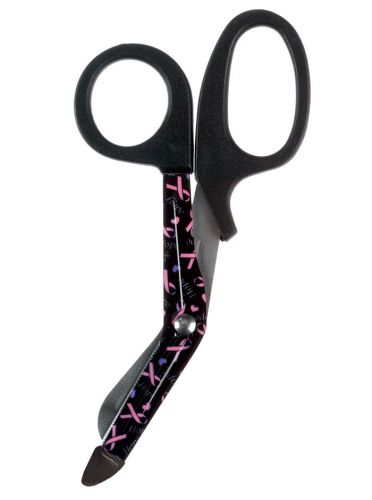 Stylemate paramedic/nurses scissors 5.5&#034; blade presented in pink ribbon design for sale