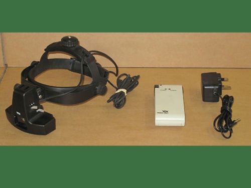Welch allyn binocular indirect ophthalmoscope &amp; diffuser wireless 12500 hls ehs for sale