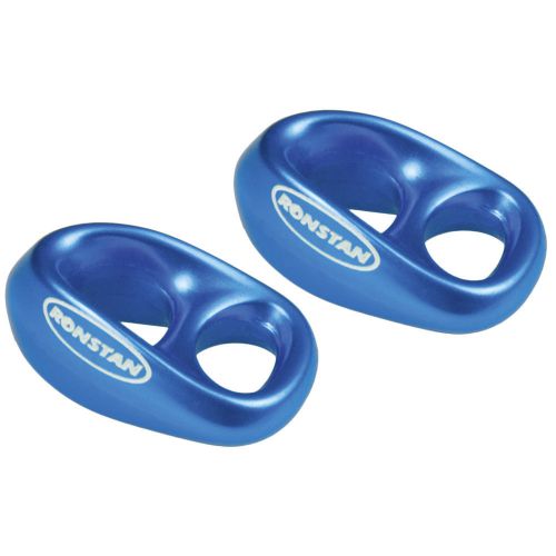 Brand new - ronstan shock 3/16&#034; line 1/4&#034; webbing blue pair rf8080blu- for sale