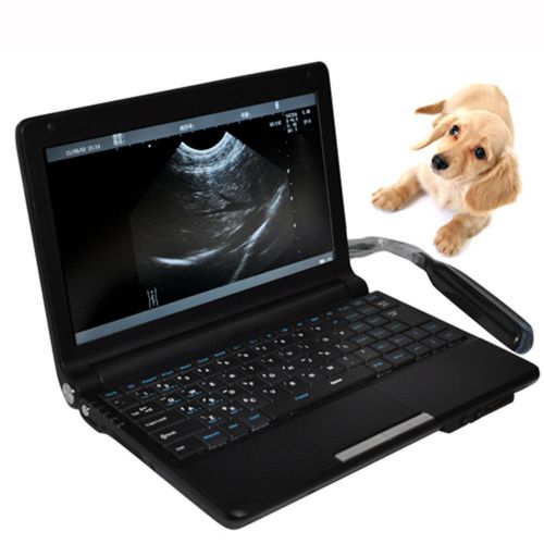 Full digital laptop vet ultrasound scanner + convex probe external 3d for sale