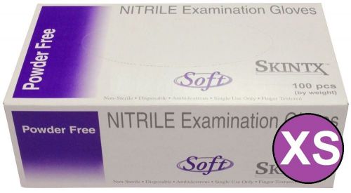 Soft nitrile examination gloves powder free extra small 1000 count for sale