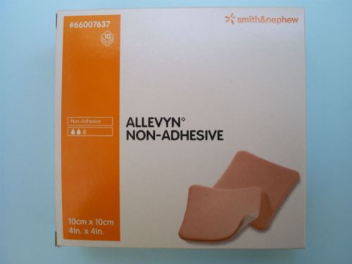 ALLEVYN Non-Adhesive 4in x 4in(10cm x 10cm)  10ea  per box  Exp date : 02/2015