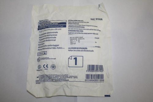 Kendall Tendersorb Wet Pruf Abdominal Pad REF 9192A *Box of 105*